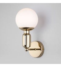 Настенный светильник со стеклянным плафоном 50251/1 золото
