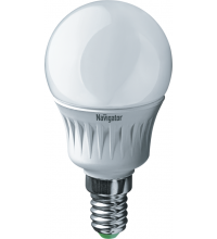 Лампа светодиодная 94 478 NLL-P-G45-5-230-4K-E14 5Вт шар 4000К белый E14 370лм 220-240В Navigator 94478
