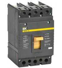 Выключатель автоматический 3п 200А ВА 88-35 ИЭК SVA30-3-0200