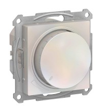 Механизм светорегулятора (диммера) AtlasDesign поворотно-нажимной 315Вт жемчуг SchE ATN000434