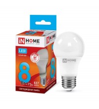 Лампа светодиодная LED-A60-VC 8Вт 230В E27 4000К 720Лм IN HOME 4690612024028