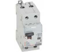 Выключатель автоматический дифференциального тока 2п (1P+N) C 40А 30мА тип AC 6кА DX3 2мод. Leg 411006