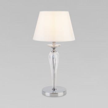 классическая настольная лампа 01104/1 белый