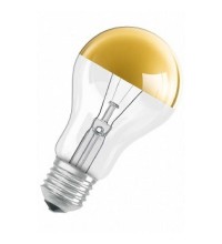 Лампа DECOR A GOLD 40W 230V E27 (стандарт золотой купол d=60 l=104)