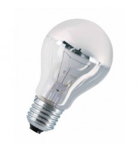 Лампа DECOR A SILVER 40W 230V E27 (стандарт серебряный купол d=60 l=104)
