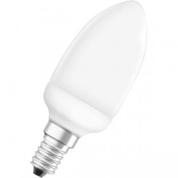 Лампа GE FLE 7CDL/T2/840 220-240V E14 300Lm d37x108 6000ч свеча