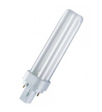 Лампа OSRAM DULUX D 10W/21-840 G24d-1 (холодный белый 4000К)