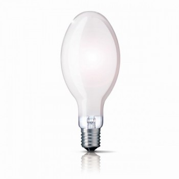 Лампа металлогалогенная (МГЛ) OSRAM HQI E/P 250W/D E40 18000lm 5200K 3.0A d90x226 для открытых светильников