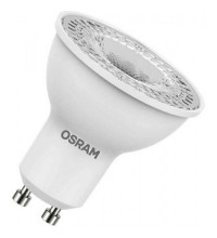 Лампа светодиодная LED STAR PAR16 8W/830 (замена 75Вт) 8Вт 3000К тепл. бел. GU10 700лм 220-240В матов. пласт. OSRAM 4058075210981