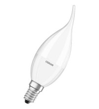 Лампа SS FR BA 40 5.4W/827 DIM 220-240V E14 - LED свеча на ветру матовая