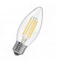 FL-LED Filament C35 7.5W E27 3000К 220V 750Лм 35*98мм FOTON LIGHTING - лампа светодиодная свеча прозрачная