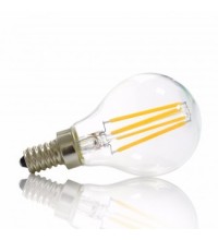 FL-LED Filament G45 6W E14 3000К 220V 600Лм 45*75мм FOTON LIGHTING - лампа светодиодная шарик прозрачная
