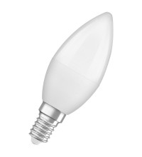 Лампа светодиодная LED Antibacterial B 5.5Вт (замена 50Вт) матовая 4000К нейтр. бел. E14 470лм угол пучка 220град. 220-240В бактерицид. покр. OSRAM 4058075561410
