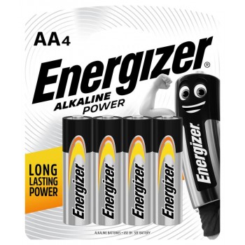 Элемент питания алкалиновый ENR POWER E91 BP4 (блист.4шт) Energizer E300132907H