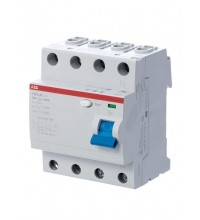 Выключатель дифференциального тока (УЗО) 4п 40А 100мА тип AC F204 ABB 2CSF204001R2400