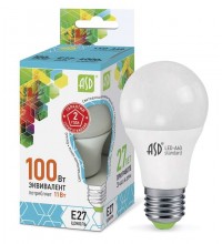 Лампа светодиодная LED-A60-standard 11Вт грушевидная 4000К белый E27 990лм 160-260В ASD 4690612001715