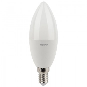 Лампа светодиодная LED Antibacterial B 7.5Вт (замена 75Вт) матовая 2700К тепл. бел. E14 806лм угол пучка 220град. 220-240В бактерицид. покр. OSRAM 4058075561250