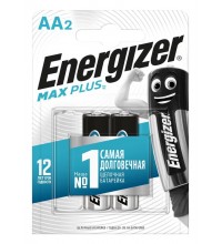 Элемент питания алкалиновый Max Plus LR6/316 BL2 (блист.2шт) Energizer E301323102