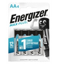 Элемент питания алкалиновый Max Plus LR6/316 BL4 (блист.4шт) Energizer E301325004