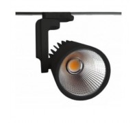 Cветильник трековый светодиодный FL-LED LUXSPOT 45W BLACK 3000K 4500Лм 45Вт 220-240В FOTON